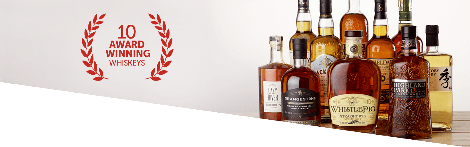10 Award Winning Whiskeys - Award (1600x500), Png Download