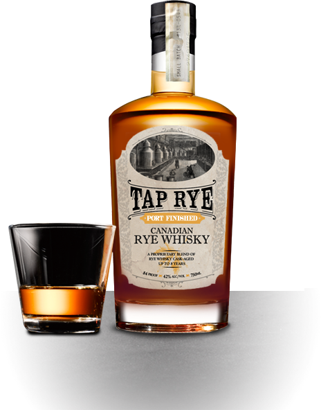 Port Finished Canadian Whisky - New Rye Whiskey Canadian (464x592), Png Download
