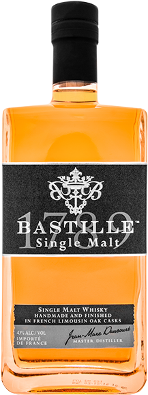 Bastille 1789 Whisky Single Malt - Bastille 1789 Single Malt French Single Malt Whisky (269x622), Png Download