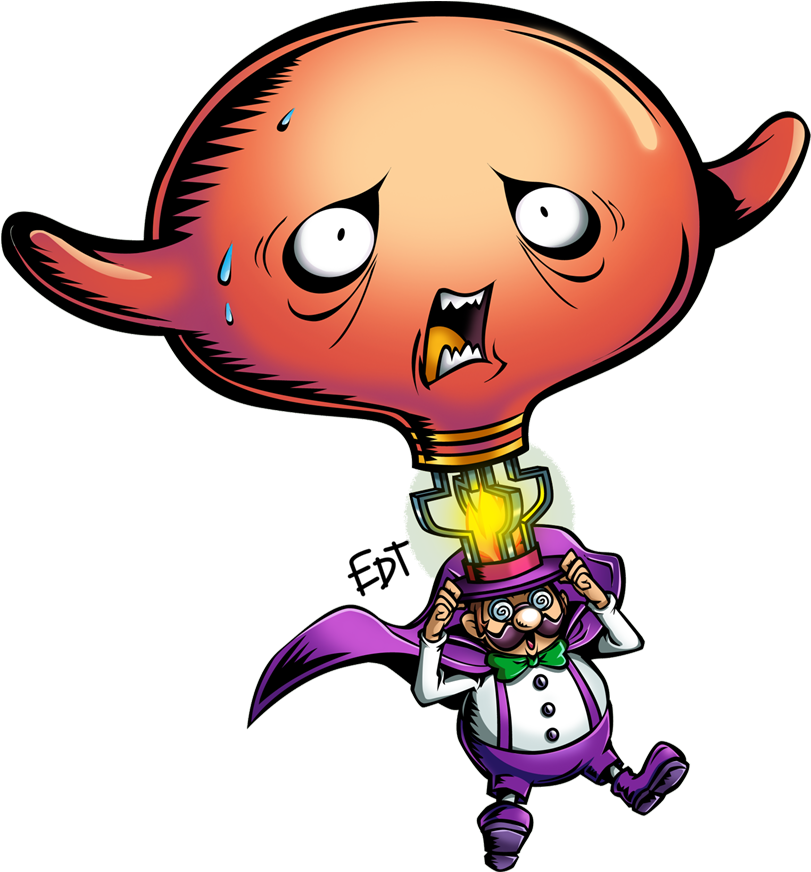 Count Cannoli Art For The Thumbnail Of The New Cannoli - Wario Master Of Disguise Artwork (857x1000), Png Download