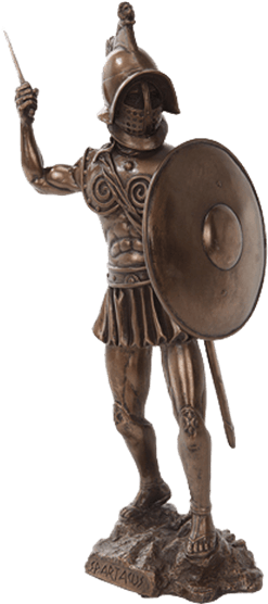 Spartacus Statue - Roman Gladiator Statue (555x555), Png Download