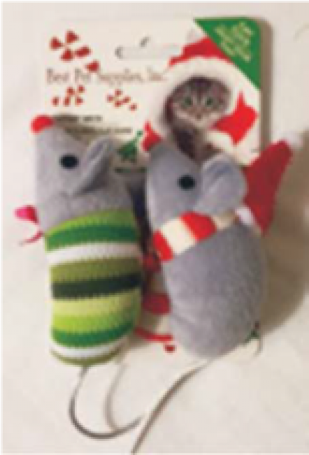 Best Pet Christmas Mice Cat Toy - Christmas Day (650x650), Png Download