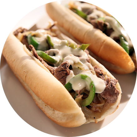 Philly Cheesesteak Station - Philadelphia - 2017 (440x440), Png Download