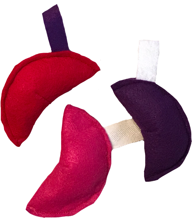 Fortune Cookie Catnip Toys, Felt - Toy (1024x1024), Png Download