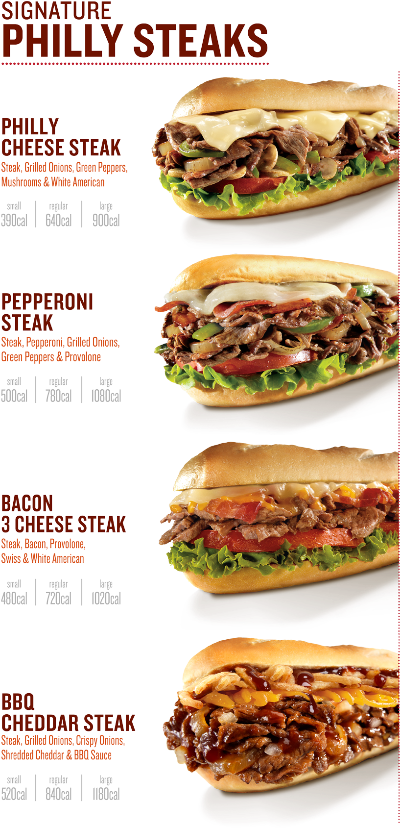 Charleys Grilled Subs Chicken Philly Cheesesteak, Philly - Charley's Grilled Subs Menu (966x1728), Png Download