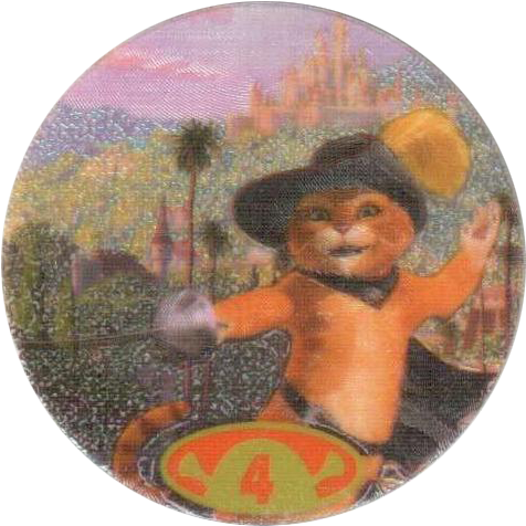 #4 - Puss In Boots Shrek (500x500), Png Download