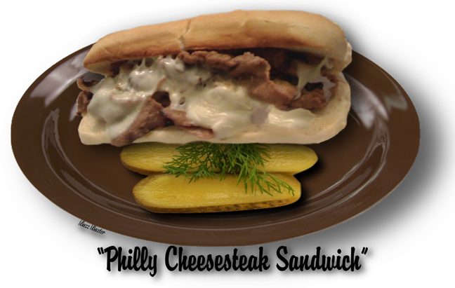 Most Are In Agreement That The Steak Is Thin Sliced - Philly Cheese Steak Hot Dog Bun (648x411), Png Download