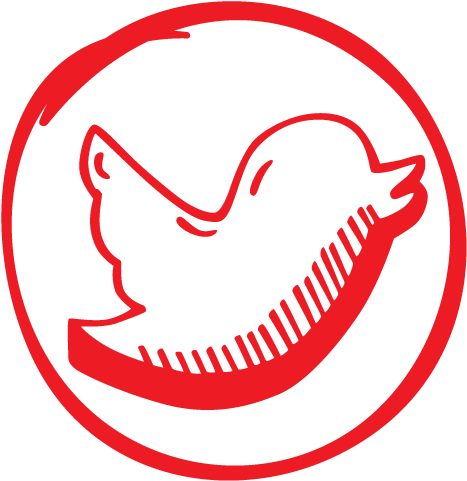 Cricket Clipart Chester - Twitter Logo Png Drawn (480x492), Png Download