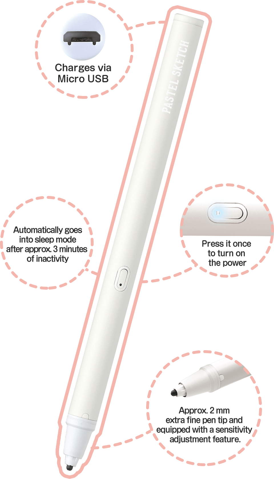 Active Stylus "pastel Sketch" - Active Stylus Pastel Sketch (960x1677), Png Download