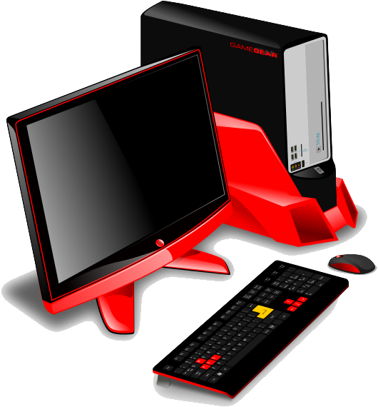 Computer Pc Free Download Png - Computer Image Download (559x600), Png Download