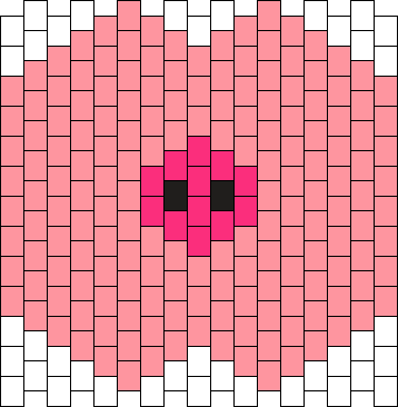 Pig Nose Kandi Mask - Nose (358x366), Png Download