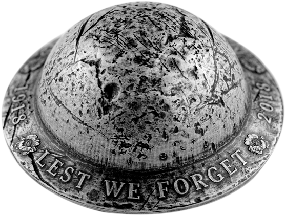 Canada 2018 Silver Helmet Coin Product Image Top - Lest We Forget (650x450), Png Download