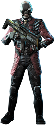 Sheriff - Shadowgun Deadzone Characters (300x486), Png Download