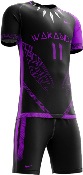 Thanks For Checking This Out The First Image Background - Wakanda Jersey (400x640), Png Download
