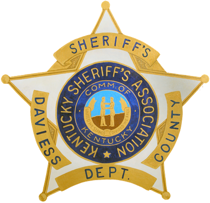 Daviess County Sheriff's Office Logo - Kentucky County Sheriff Badge (432x417), Png Download