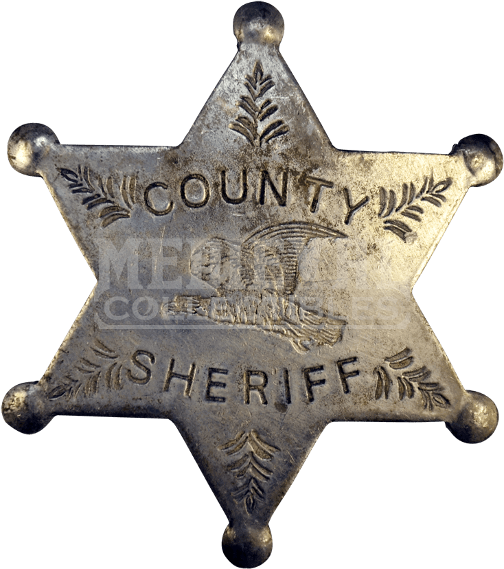 County Sheriff Badge - Sheriff Badge Png (850x850), Png Download