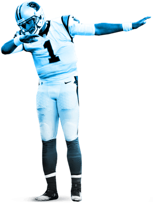 Panthers - Football Player (430x430), Png Download