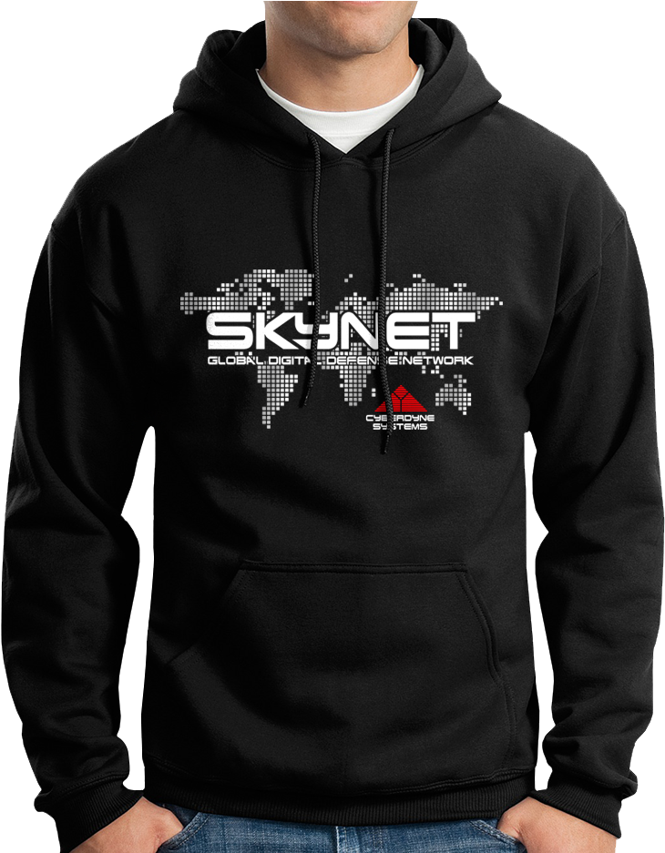 Terminator Skynet Cyberdyne Systems T-shirt / Hoodie - Free Tommy Robinson T Shirts (936x936), Png Download