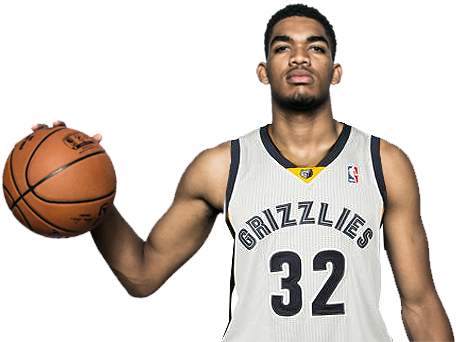 Karl Anthony Towns Of The Memphis Grizzlies - Basketball Player (473x346), Png Download
