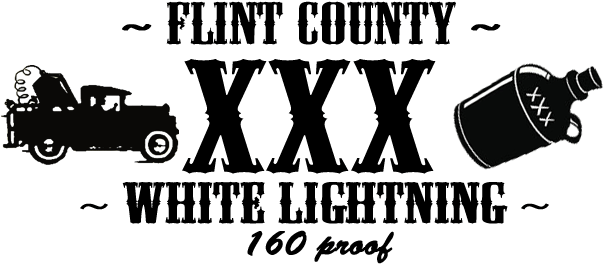 Flint County White Lightning - Poster (614x275), Png Download
