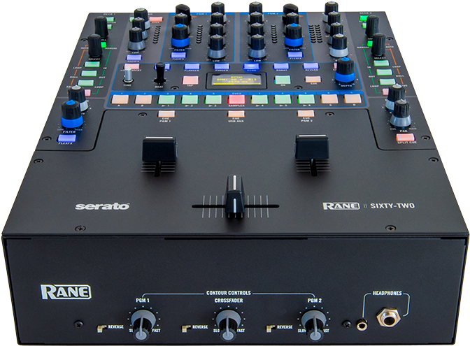 Plug And Play Mixer Supporting Two Computers, Two Deck - Rane Sixty-two (960x540), Png Download