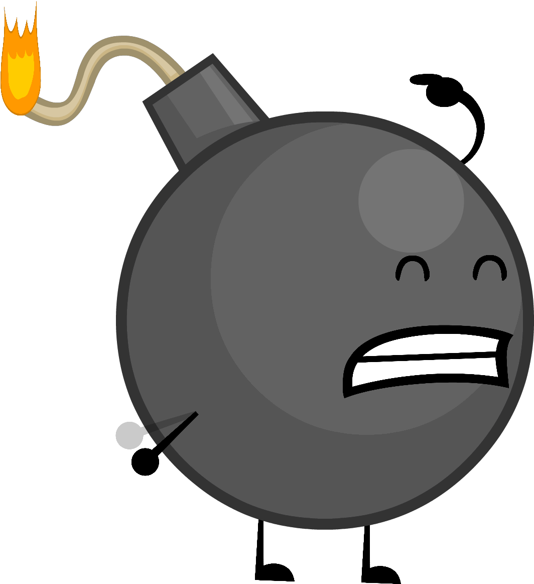 Firey You Lit My Fuse - Battle For Dream Island Bomby (1254x1254), Png Download