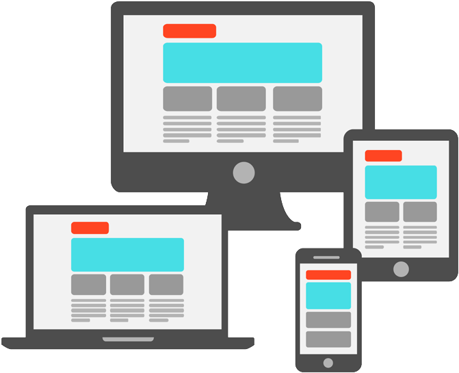 Responsive Website Designing - User Interface Png (700x570), Png Download