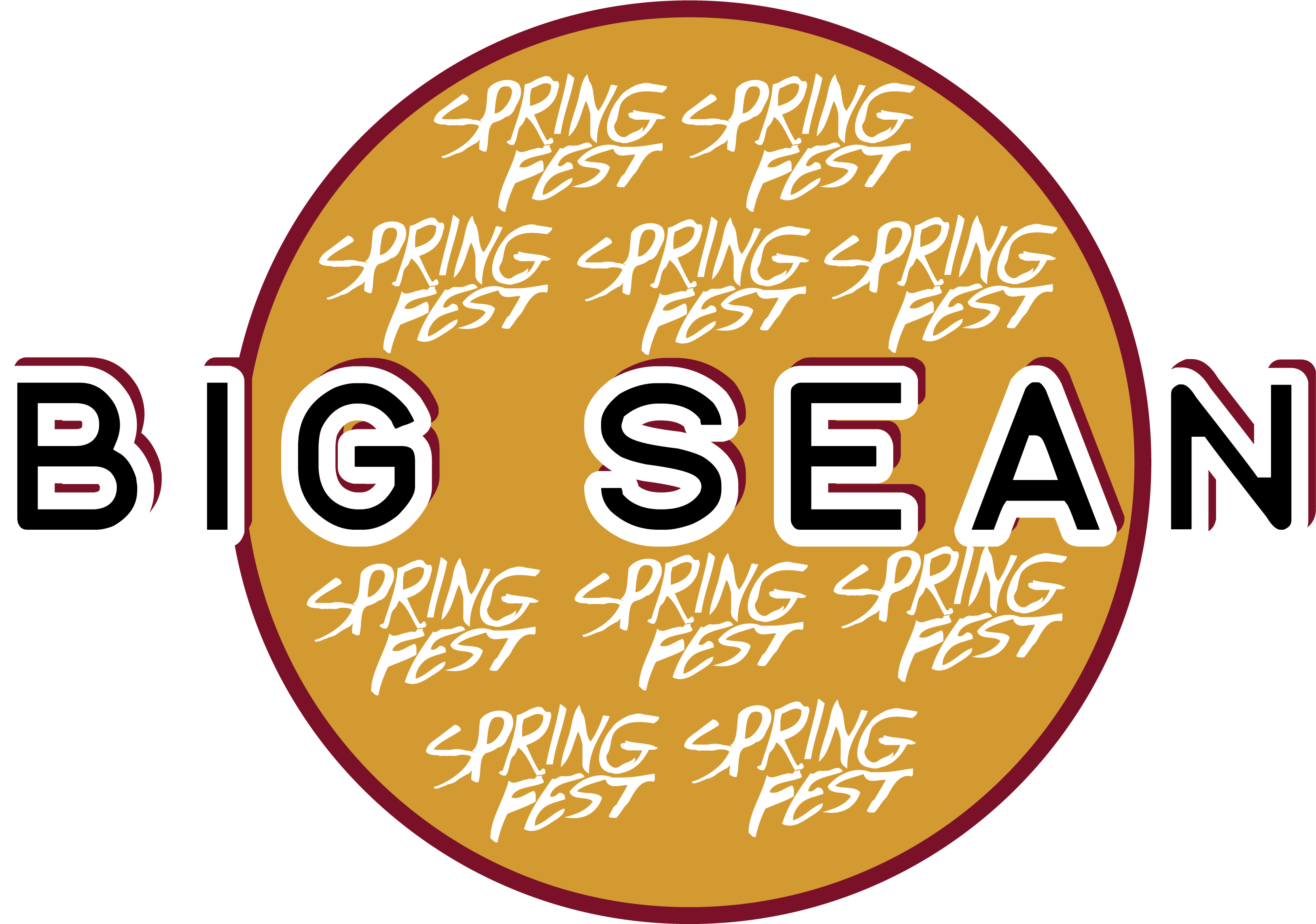 Usc Spring Fest Big Sean Name Video Graphic - Email (3408x2284), Png Download