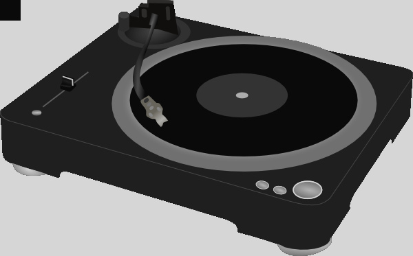 Phonograph (600x373), Png Download