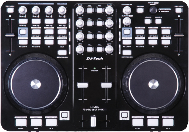 I-mix Reload Mkii - Console Dj Tech I Mix (800x450), Png Download
