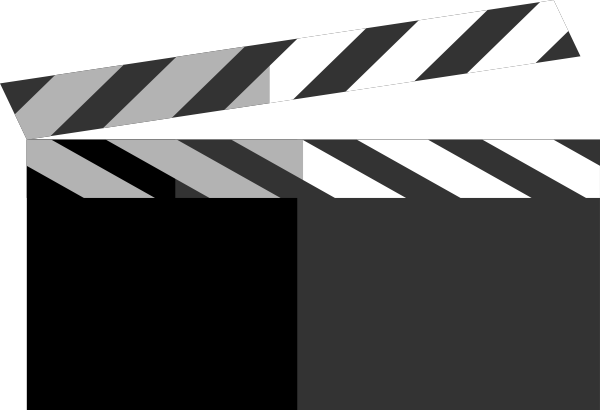 Vector Clapboard (600x410), Png Download