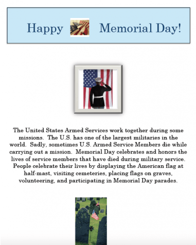 Celebrate Memorial Day With This Activity - Veterans Day (475x475), Png Download