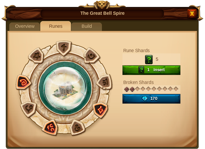 Runepanel - Upgrade Building Level Button (708x515), Png Download