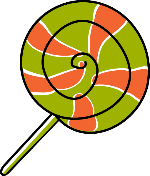 How To Set Use Lollipop Clipart - Candy Clip Art (510x598), Png Download