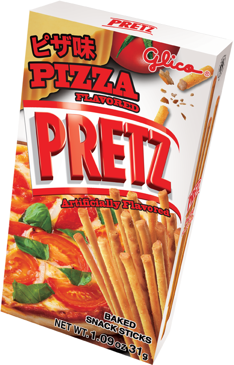 Glico Authentic Thai Pretz Sticks (tom Yum Kung) 36g (611x791), Png Download