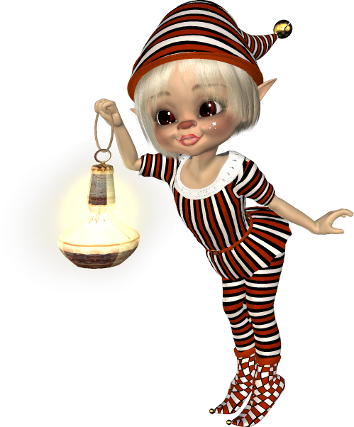 Tube 3d Ask Png - Muñequitas Duendes (499x602), Png Download