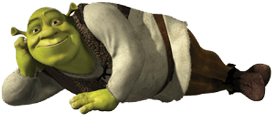 Shrek Posing - Shrek Png (400x400), Png Download