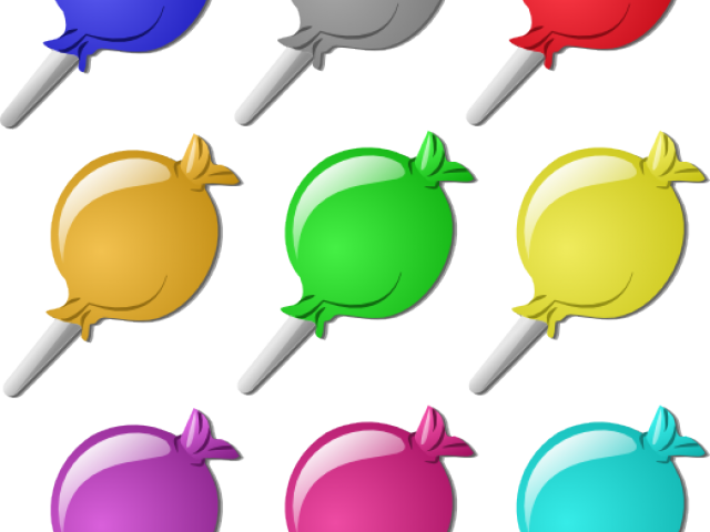 Lollipop Clipart Marble - Clip Art (640x480), Png Download