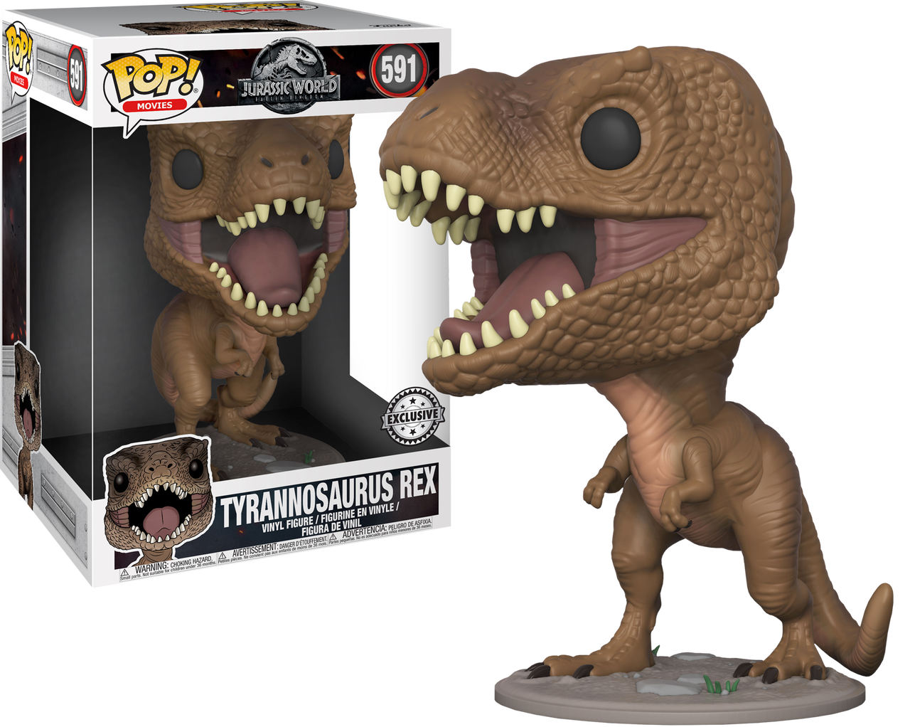 Fallen Kingdom - T Rex Funko Pop (1280x1022), Png Download