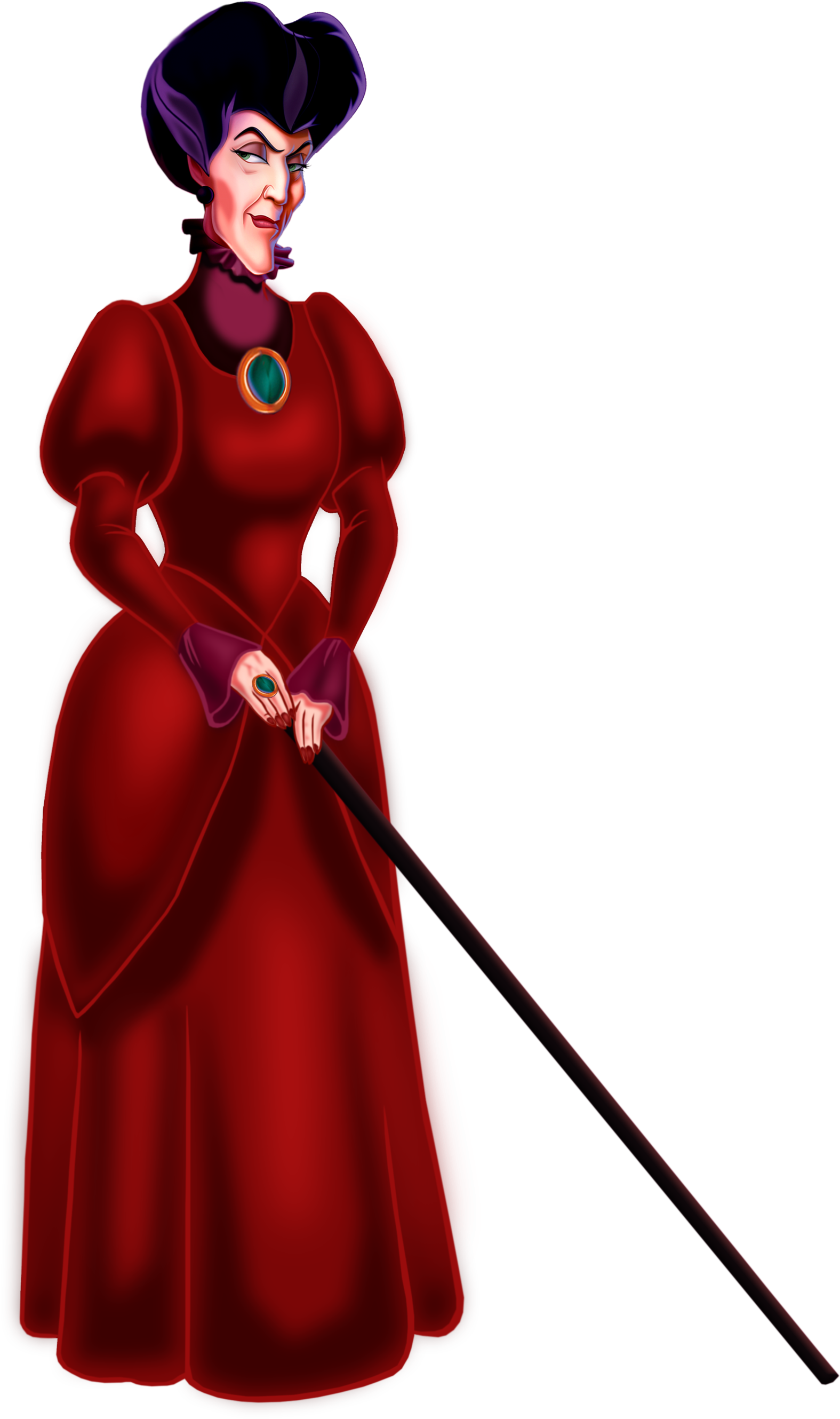 Lady Tremaine/gallery Disney Wiki Fandom Powered By - Cinderella Stepmother Png (2000x2823), Png Download