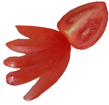 Tomato-fan - Tomato Fan (400x386), Png Download