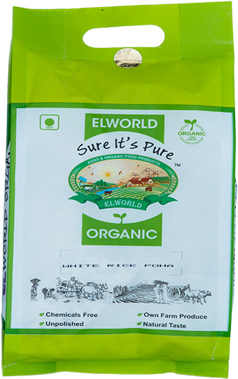 White Rice Poha - Wheat (400x600), Png Download