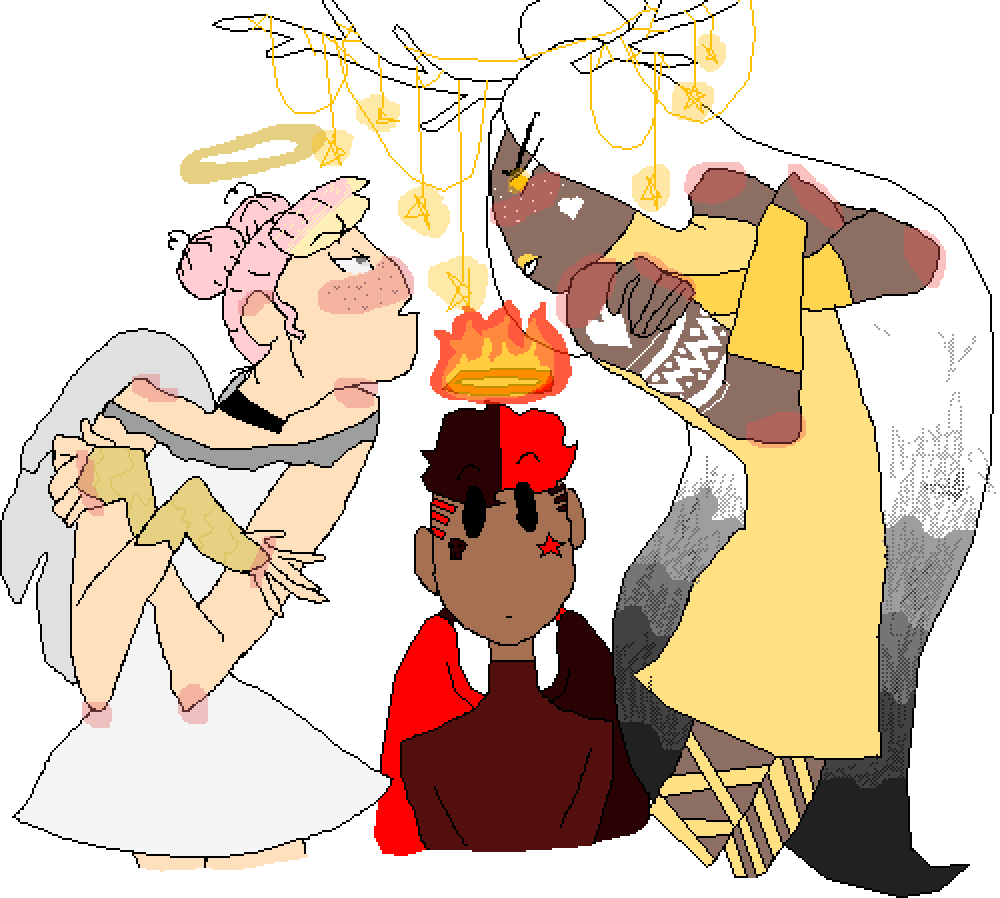 Collab With @cutemonster - Demon (1000x898), Png Download