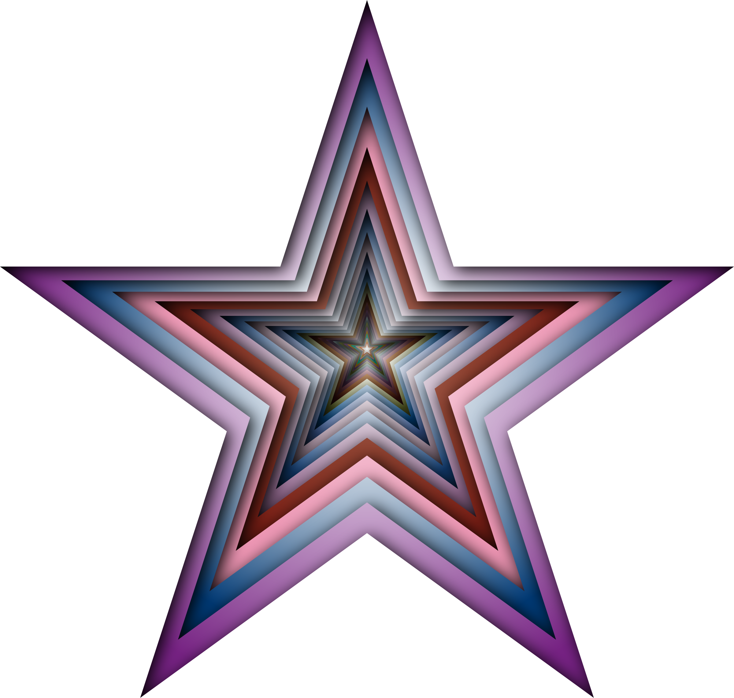 Big Image - Colors Star In Png (2400x2283), Png Download