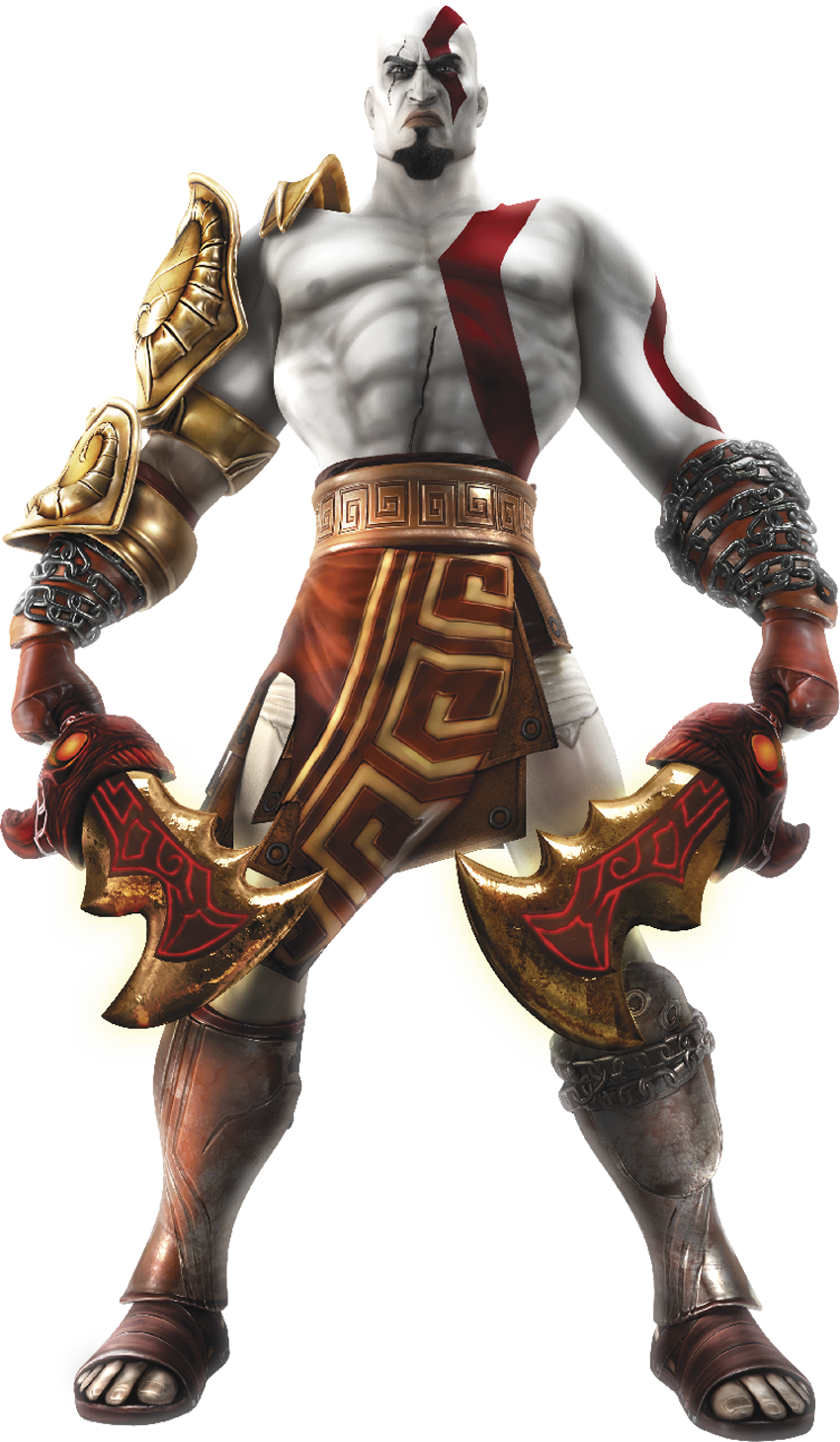 Kratos - Kratos Ps All Stars (850x1459), Png Download