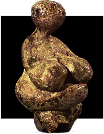 Bradshaw Foundation Ice Age Sculpture Archaeology Prehistory - Pictorial Encyclopedia Of The Evolution Of Man By Jelinek (348x432), Png Download