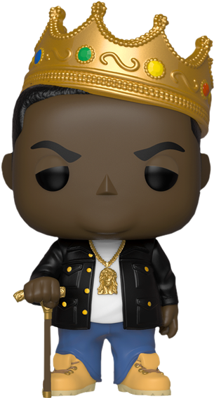 Notorious B - I - G - - Notorious B - I - G - With - Notorious Big Funko Pop 2018 (600x600), Png Download