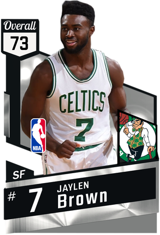 73 Jayson Tatum - Nerlens Noel Nba 2k17 (325x475), Png Download
