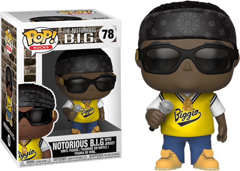 Notorious B - I - G - - Cat In The Hat - Pop! Vinyl Figure (775x553), Png Download