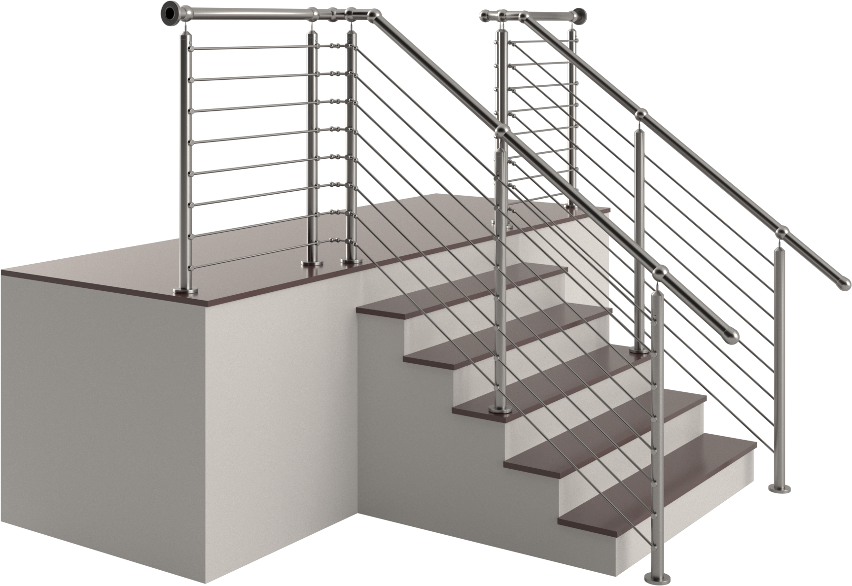Exterior Projects - Handrail (1830x1831), Png Download